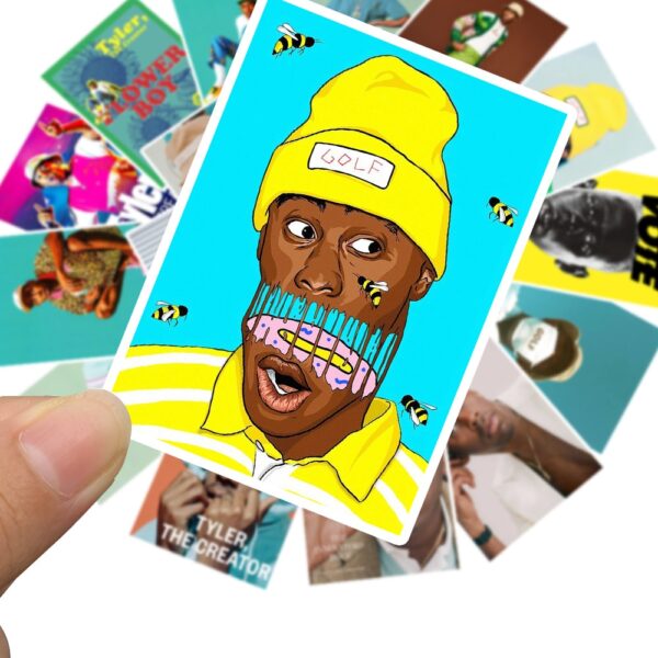 25pcs Rapper Singer Tyler The Creator Portrait Sticker