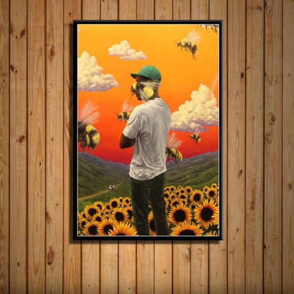 Poster Prints Tyler the Creator Flower Boy IGOR Art Canvas Painting