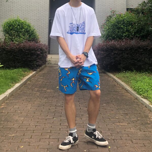 Comfortable Tyler The Creator Golf Fire Casual Shorts