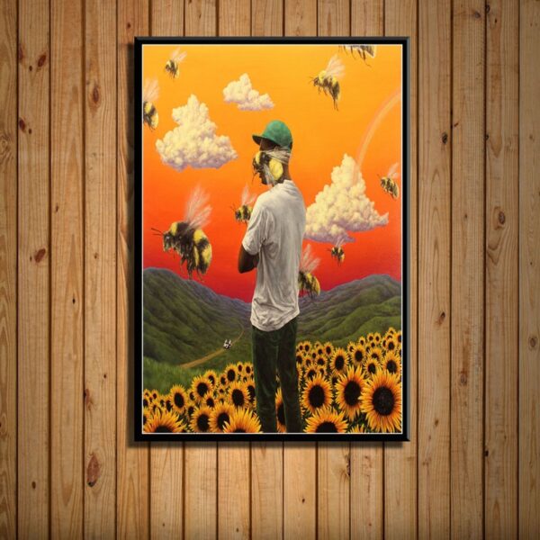 Tyler Creator Flower Boy Band Art Painting Poster