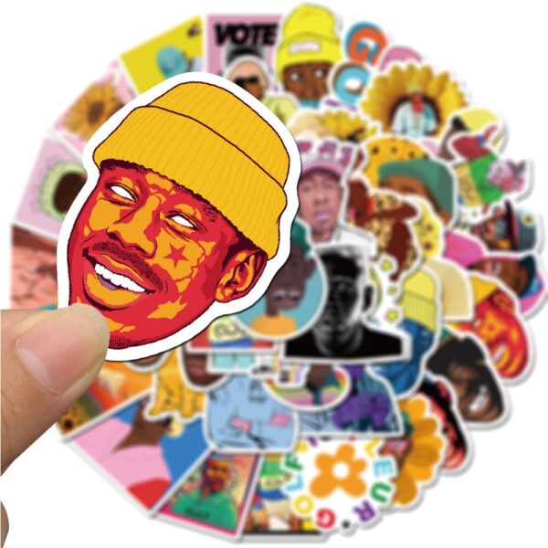 50PCS Rapper Singer Tyler The Creator Stickers