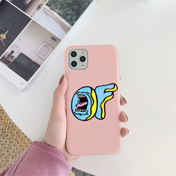 Golf IGOR Bees Matte Pink Silicone Back Phone Case