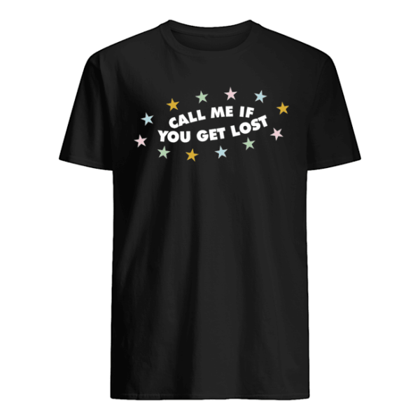 Call Me If You Get Lost Star Print Classic Shirt